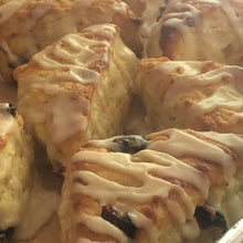 Load image into Gallery viewer, Lemon Hibiscus, Orange Ginger Cranberry SCONES  (custom flavors--Special Event Orders Only)
