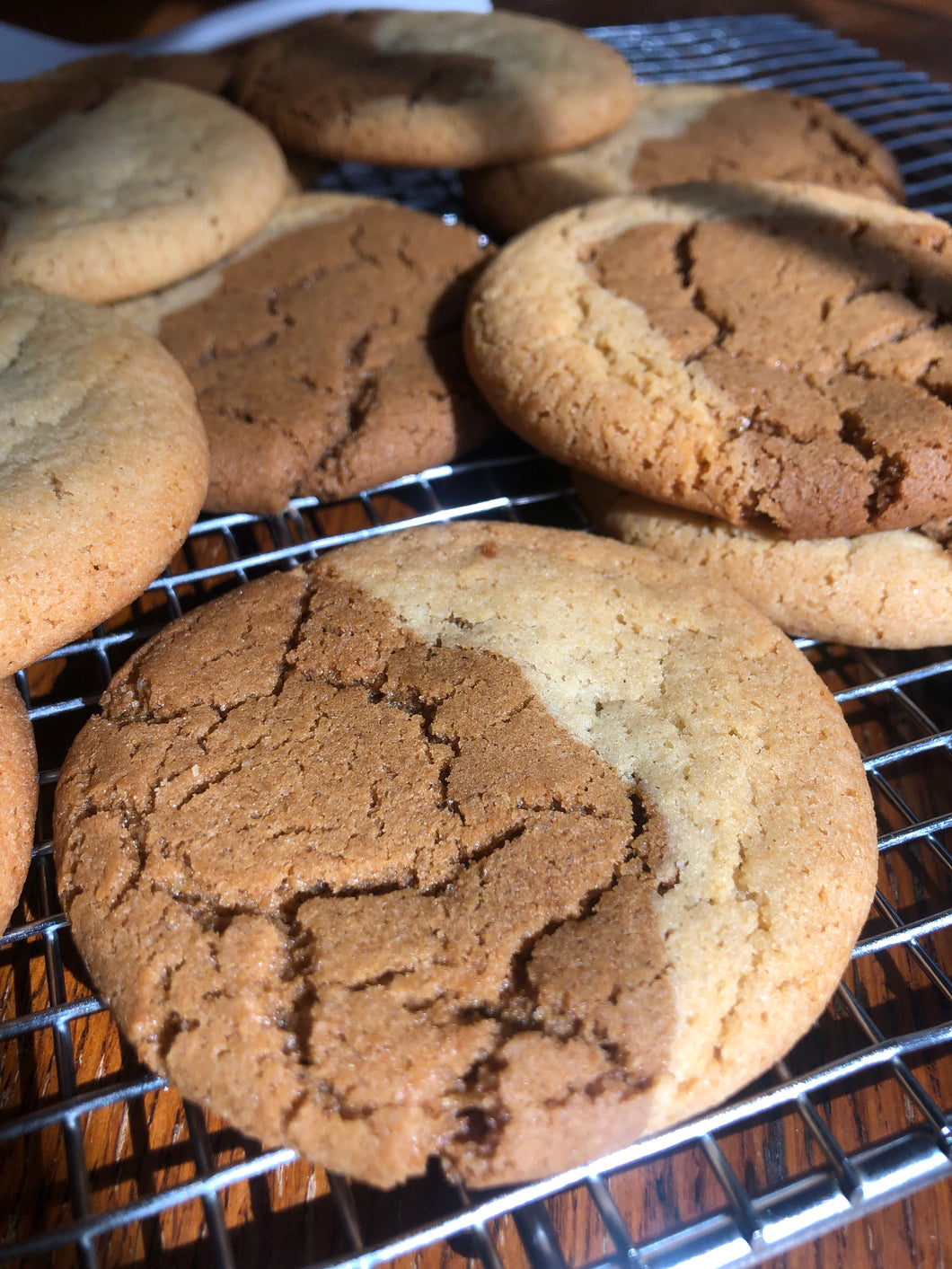 Twisted-Lemon Ginger Cookie (mini snaps)